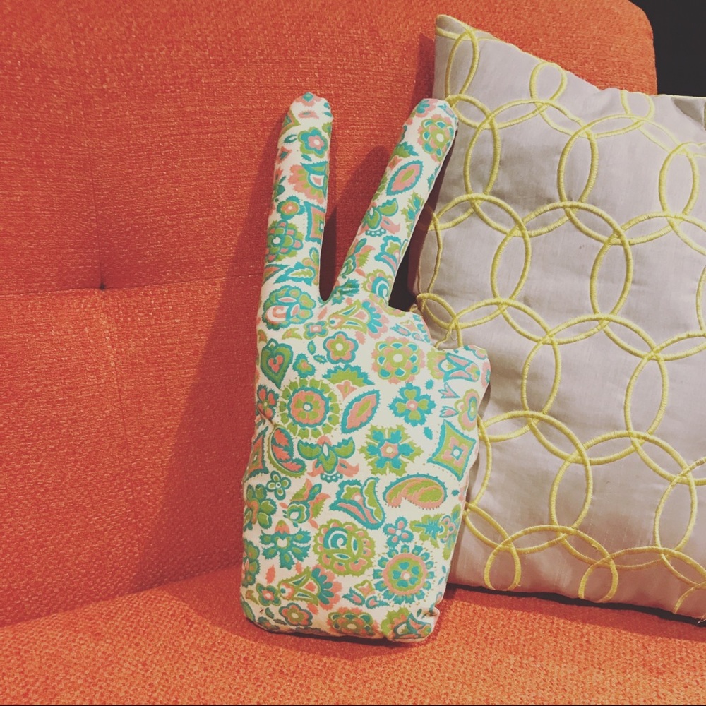 Peace Sign Pillow